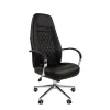 Кресло Chairman 950 (черная экокожа)